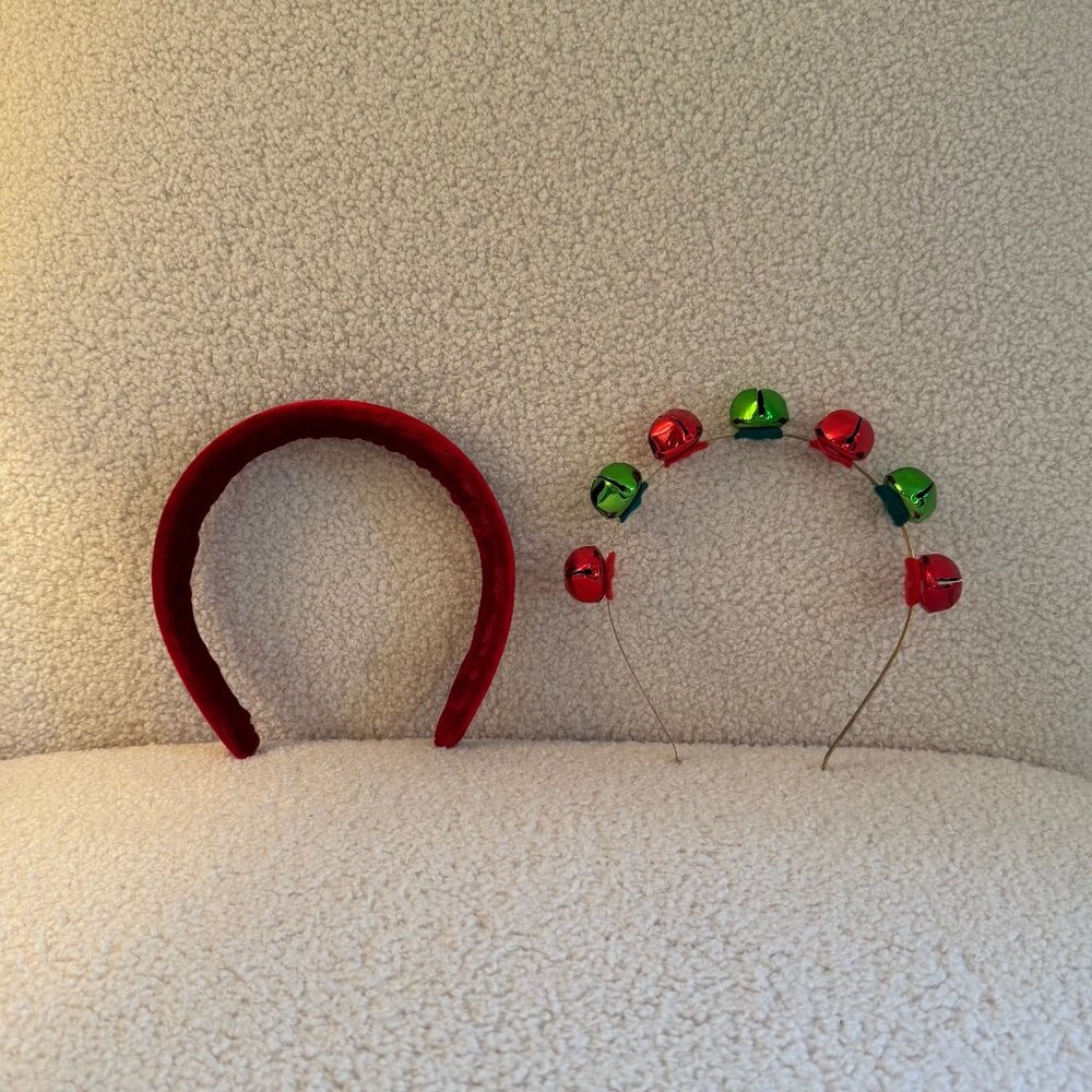Set of 2 Christmas Headbands